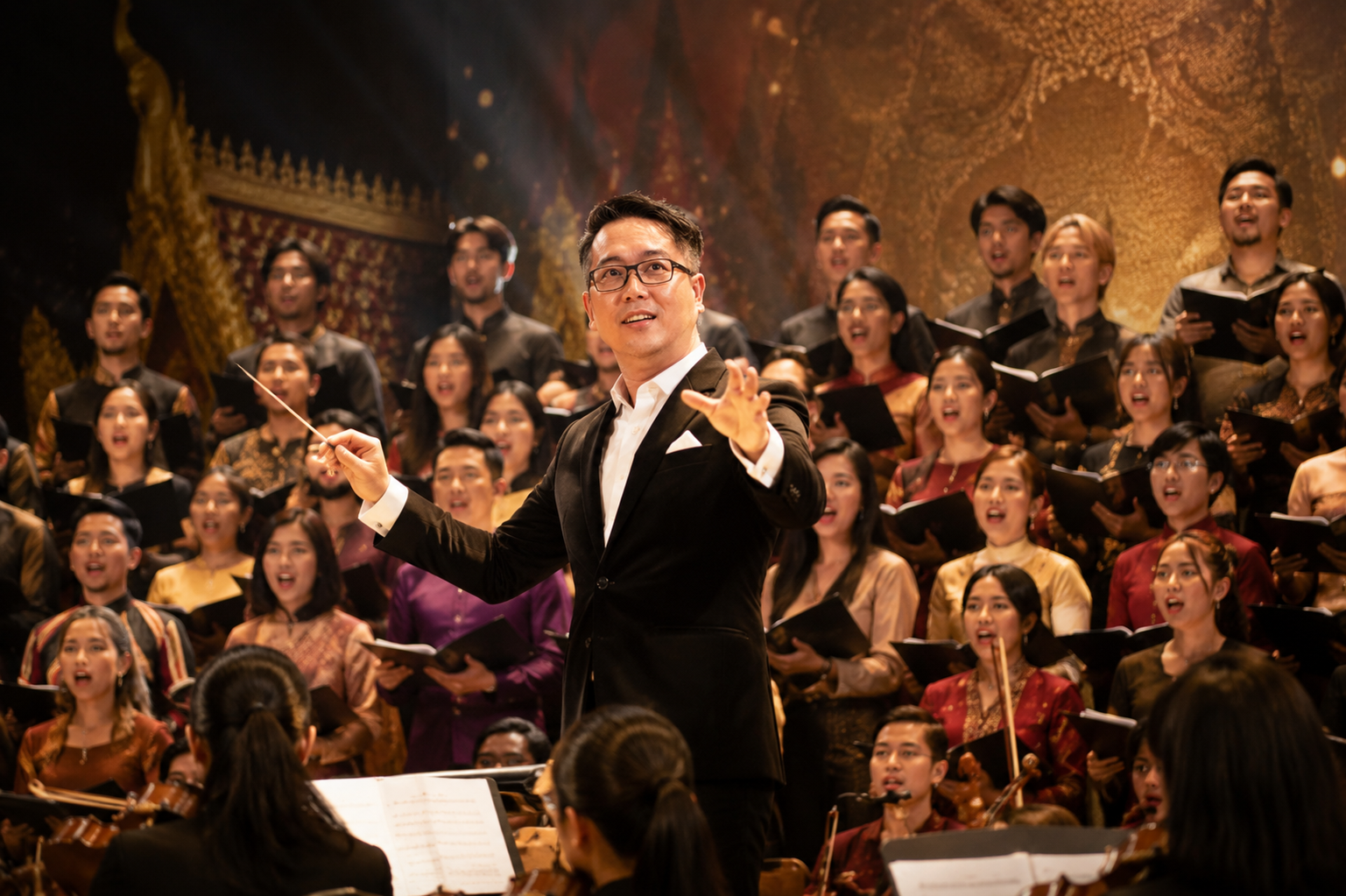 อาจารย์เซนต์ วิสุทธา ผู้ก่อตั้งและผู้อำนวยการหลักสูตร ST CHORUS